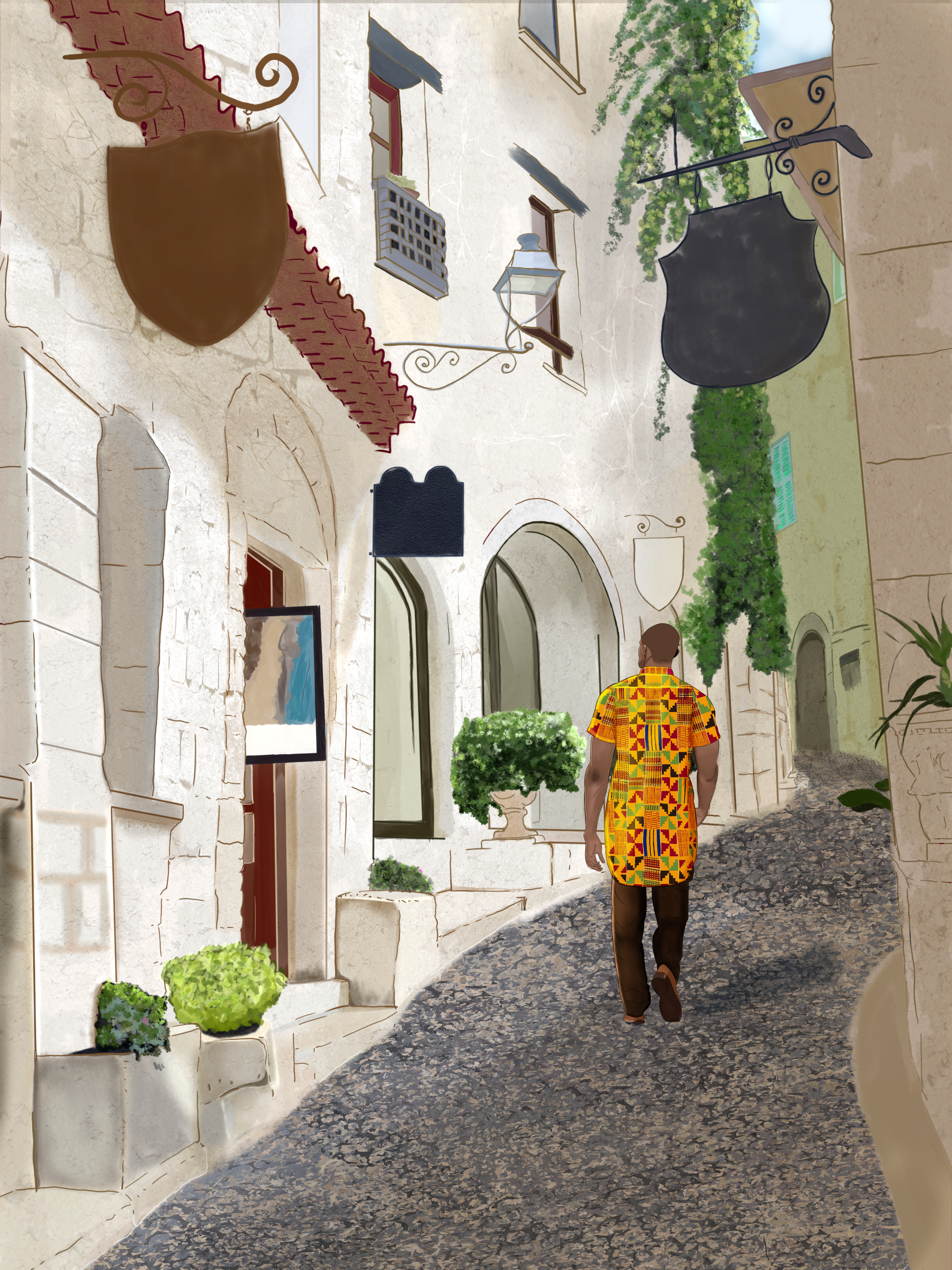 A Stranger in Saint-Paul de Vence 